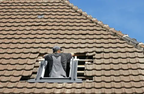Pose de velux - Fressines